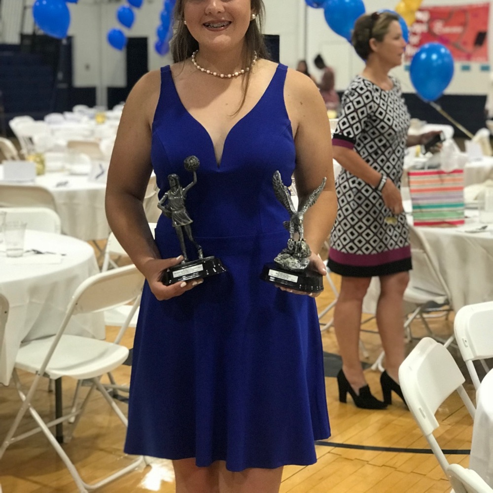 Royal Blue Charlotte Russe dress